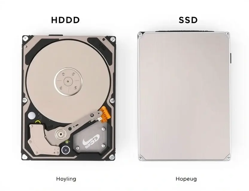 Сравнение производительности HDD и SSD